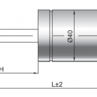 HAHN-GASFEDERN F 10-40鎖緊氣彈簧