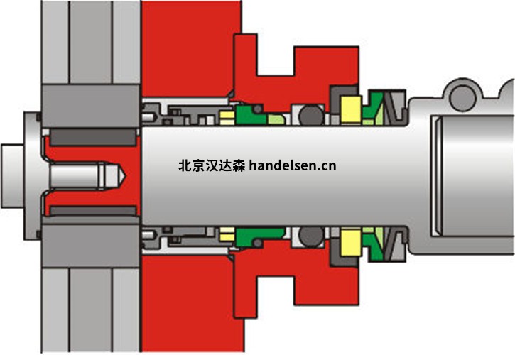 Pomac衛(wèi)生液環(huán)泵SP-LR內(nèi)部單機用猝火密封