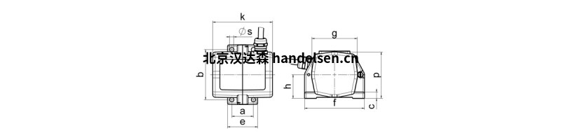 Würges振動電機(jī)型號HV 0.1尺寸圖