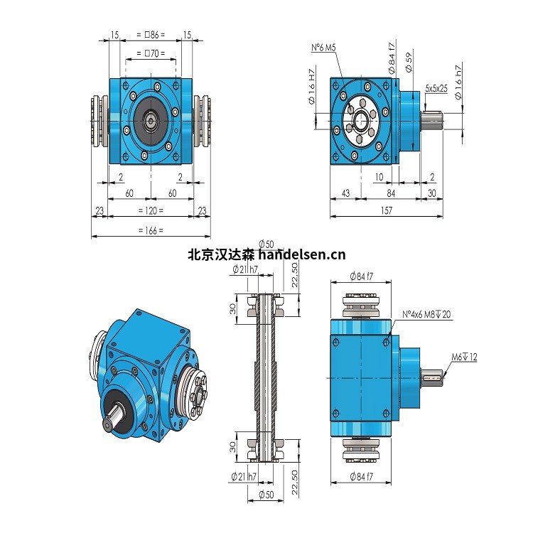 unimec 86 RA錐齒輪箱