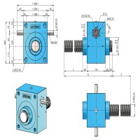 unimec 306梯形螺旋千斤頂