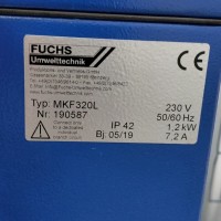 德國Fuchs KKF300多級(jí)過濾器用于小型焊接