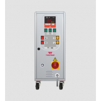 Tool-Temp模溫機(jī)，TT-180型可以使用介質(zhì)水（90°C）和介質(zhì)油（150°C）進(jìn)行操作  1974 年：開發(fā)第一臺(tái)溫度控制單元 它是市場(chǎng)上第一個(gè)配備簡(jiǎn)單電子溫度監(jiān)控的溫度控制單元。  我們始