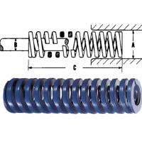 Danly 壓力彈簧9-0604-11，具有良好的壓縮彈性和耐久性