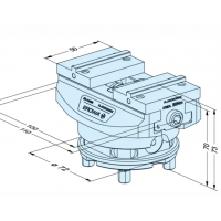 EROWA卡盤(pán) ER-155774型用于容納工件夾持器、托盤(pán)和夾具