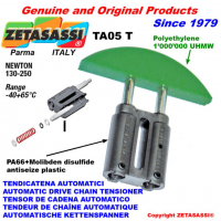 ZETASASSI? 自動(dòng)直線傳動(dòng)鏈張緊器 TA系列，由特殊鋁合金閥體制成